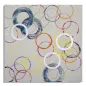 Obraz na płótnie FLOATING CIRCLES -B- 80X3X80 cm